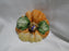 Ceramic Pumpkin Shape: Soup Bowl / Candy Dish w/ Lid, 14oz, As Is