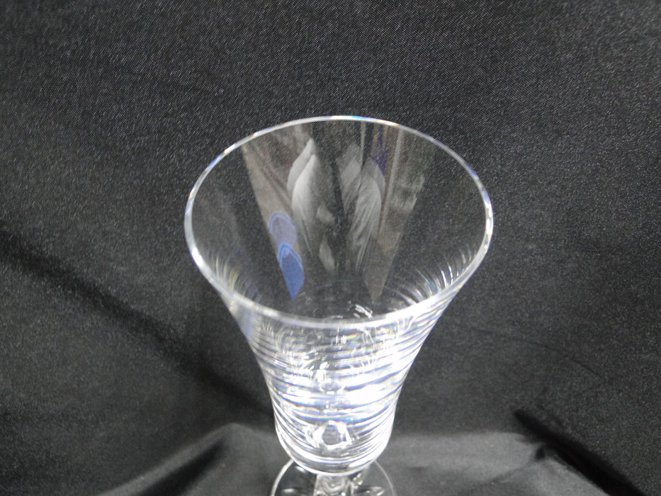Towle Windham, Clear w/ Cut Base: Champagne Flute (s), 8 7/8" Tall