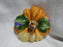 Ceramic Pumpkin Shape: Soup Bowl / Candy Dish w/ Lid, 14oz, As Is