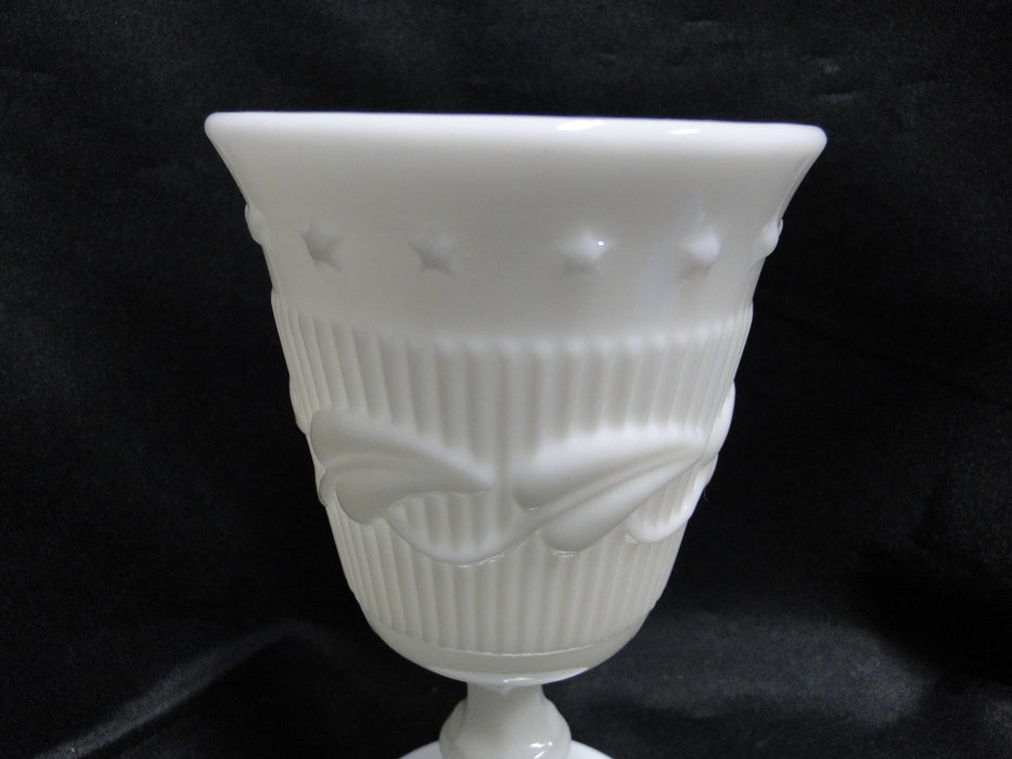 Fostoria Wistar Milkglass, Stem 2620: Water or Wine Goblet (s), 5 7/8" Tall