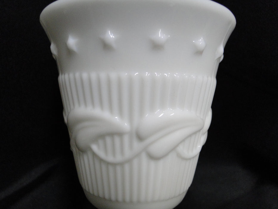 Fostoria Wistar Milkglass, Stem 2620: Water or Wine Goblet (s), 5 7/8" Tall