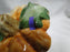 Ceramic Pumpkin Shape: Soup Bowl / Candy Dish w/ Lid, 14oz, As Is