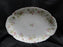 Hutschenreuther Maple Leaf, Scalloped, Gold: Oval Platter, 12 5/8" x 9 1/8"