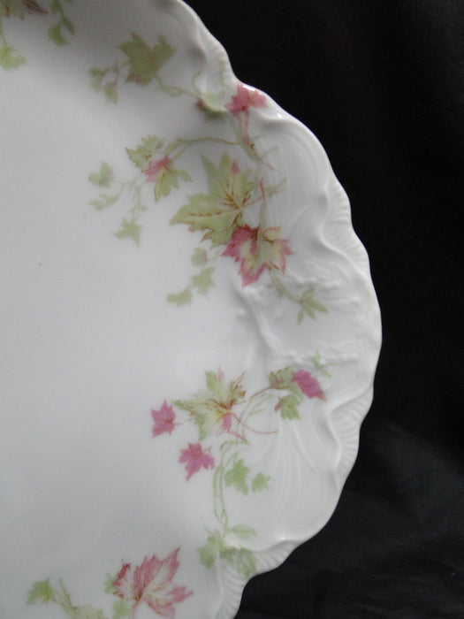 Hutschenreuther Maple Leaf, Scalloped, Gold: Oval Platter, 12 5/8" x 9 1/8"