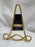 Tripar Gold Metal Loop Design Table Top / Wall Stand for One Plate / Bowl, 8"