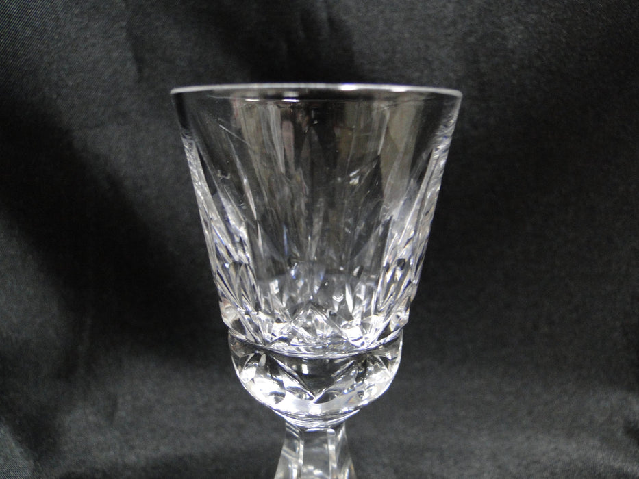 Waterford Crystal Rosslare, Vertical & Star Cuts: Cordial (s), 3 7/8" Tall