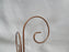 Tripar 4-Arm Copper Color Metal Wire Ornament Stand, 13" Tall