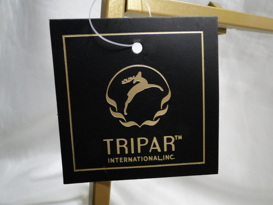 Tripar Straight Edge Gold Metal Display Easel for One 15" Item