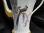Haviland Eden, Birds & Flowers, Mustard Band: Coffee Pot & Lid, 7 1/4", As Is