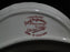 Royal Staffordshire Tonquin Red Pink, Scene: Crescent Bone Dish, 6 1/2" x 3"