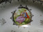 Royal Vienna Love Scene, Beehive Mark: Crescent Dish, 7 1/4" x 3 1/2"