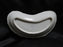Royal Vienna Love Scene, Beehive Mark: Crescent Dish, 7 1/4" x 3 1/2"