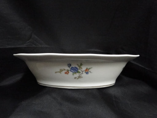 Haviland Eden, Birds & Flowers, Mustard Band: Oval Serving Bowl, As Is