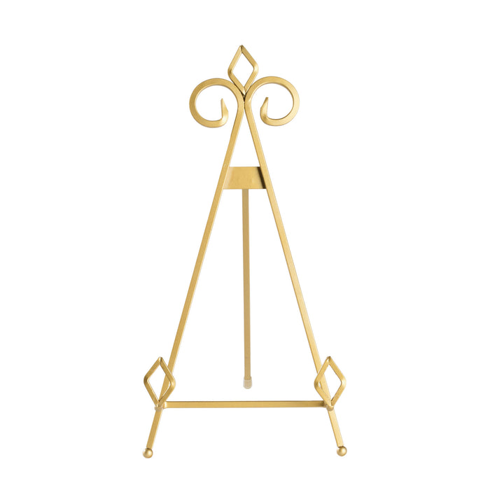 Tripar Keller Gold Metal Display Easel for One 7"-10 1/2" Item