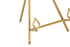 Tripar Keller Gold Metal Display Easel for One 7"-10 1/2" Item