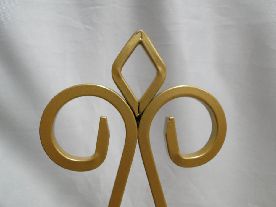 Tripar Keller Gold Metal Display Easel for One 7"-10 1/2" Item