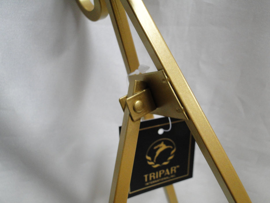 Tripar Keller Gold Metal Display Easel for One 7"-10 1/2" Item