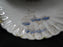 Dresden Blue Flowers, Gold Accents: Crescent Dish, 6 1/4" x 2 7/8"
