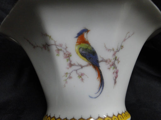 Haviland Eden, Birds & Flowers, Mustard Band: Sugar Bowl & Lid, As Is