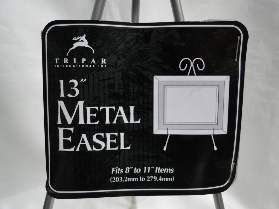 Tripar Silver Straight Bracket Metal Display Easel for One 8"-11" Item
