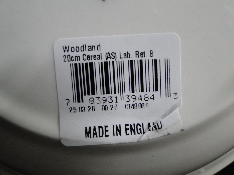 Spode Woodland Black Labrador Hunting Dog: NEW Ascot Salad / Soup Bowl 8", Box