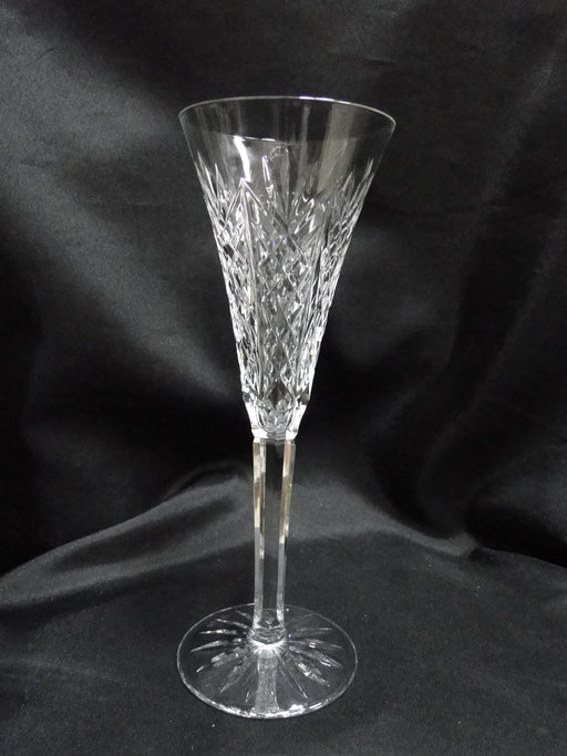 Waterford Crystal Kilbarry, Cut Fans, Criss Crosses: Champagne Flute (s), 8 1/2"
