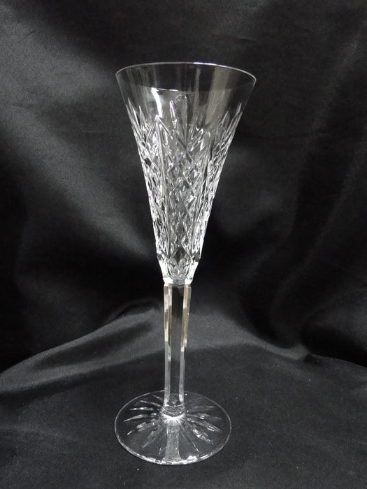 Waterford Crystal Kilbarry, Cut Fans, Criss Crosses: Champagne Flute (s), 8 1/2"