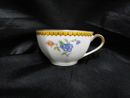 Haviland Eden, Birds & Flowers, Mustard Band: Cup & Saucer Set (s), 2", Reduced