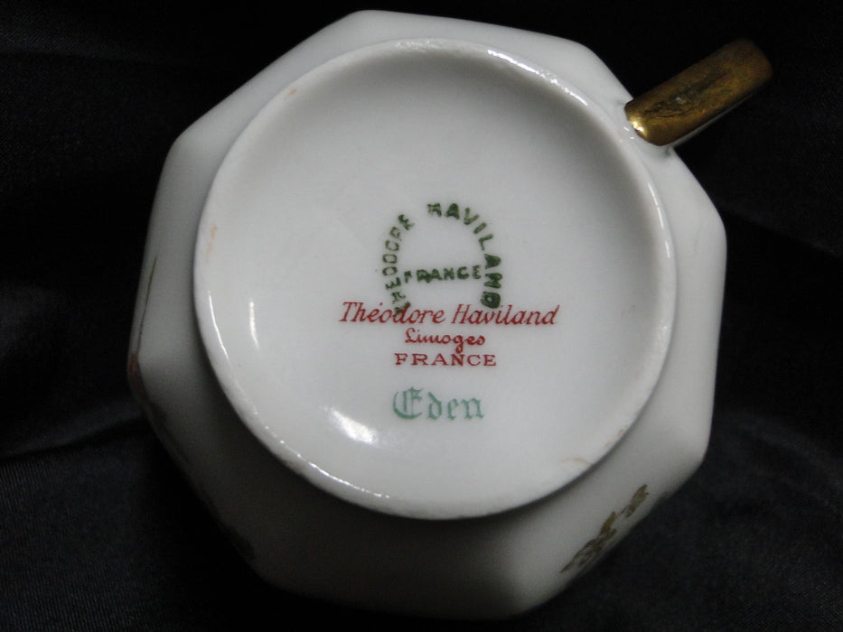 Haviland Eden, Birds & Flowers, Mustard Band: Cup & Saucer Set (s), 2"