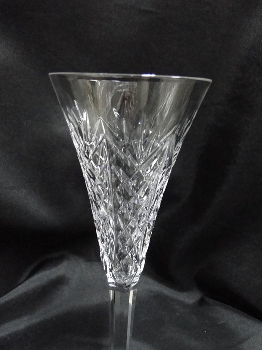 Waterford Crystal Kilbarry, Cut Fans, Criss Crosses: Champagne Flute (s), 8 1/2"