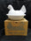 Indiana Glass Milk Glass: Hen on a Nest w/ Original Box, 7" Long