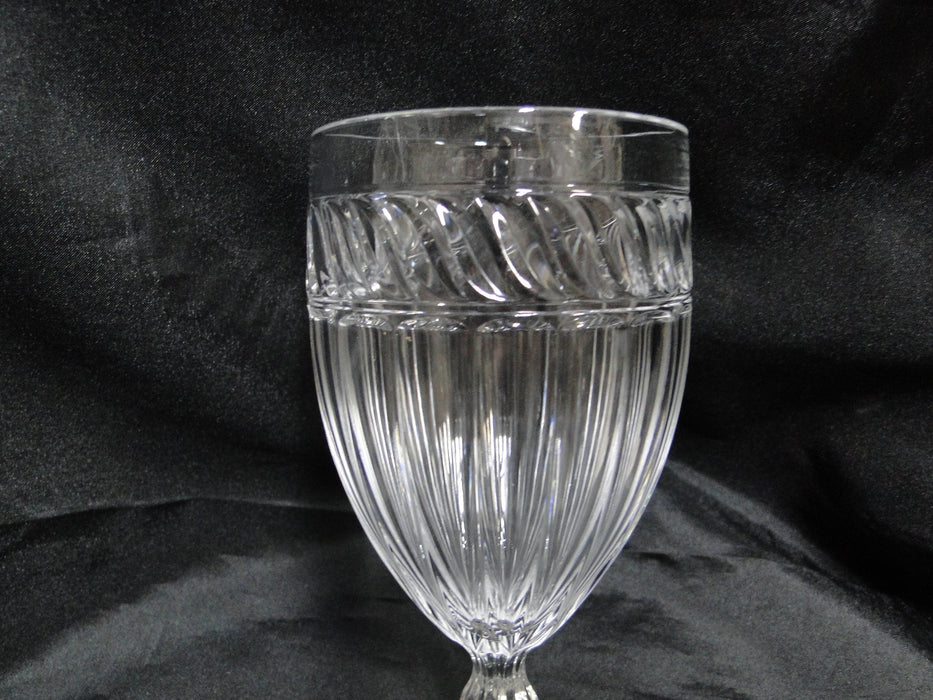 Mikasa Italian Countryside, Pressed, Swirls: Iced Tea (s), 7 1/8" Tall