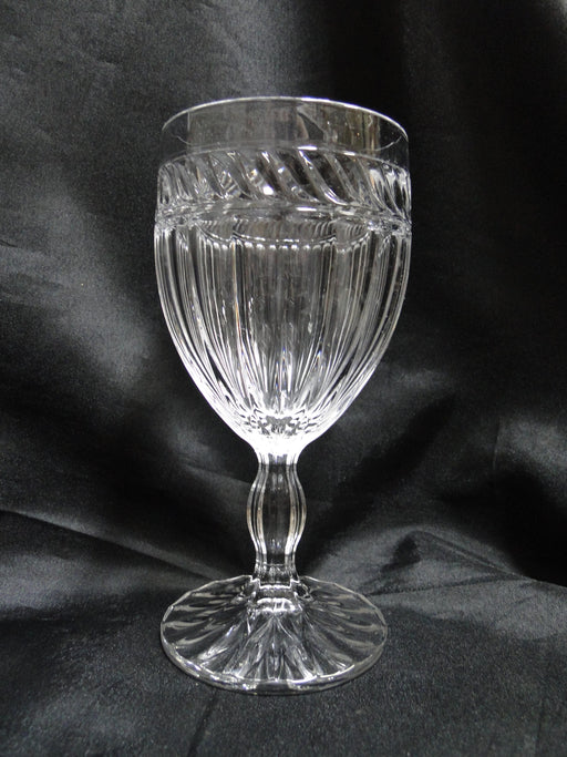 Mikasa Italian Countryside, Pressed, Swirls: Wine Glass (es), 6 3/4" Tall