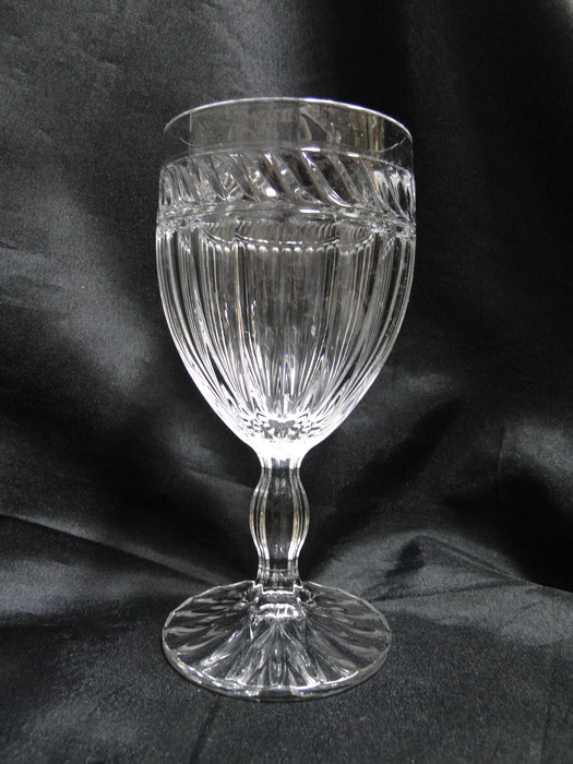 Mikasa Italian Countryside, Pressed, Swirls: Wine Glass (es), 6 3/4" Tall