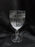 Mikasa Italian Countryside, Pressed, Swirls: Wine Glass (es), 6 3/4" Tall