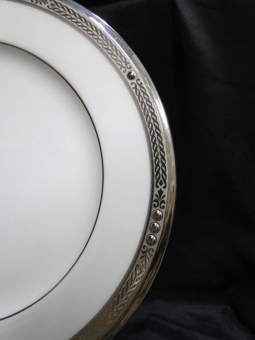 Noritake Chatelaine Platinum, 4801, Encrusted: Bread Plate (s), 7"