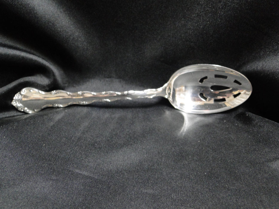 Reed & Barton Tara, Sterling, 1955: Pierced Serving Spoon, 8 1/2" Long