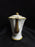 Haviland Eden, Birds & Flowers, Mustard Band: Coffee Pot & Lid, 7 1/4", As Is