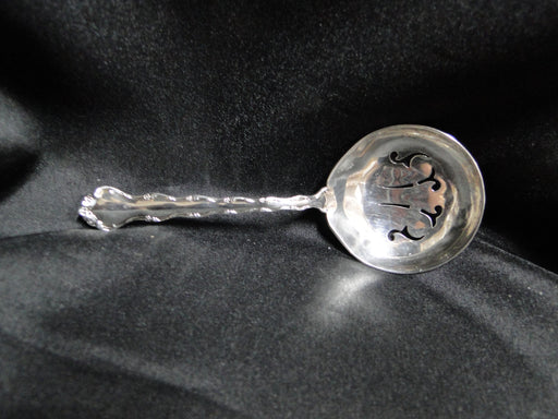 Reed & Barton Tara, Sterling, 1955: Bon Bon Pierced Spoon, 4 3/4" Long