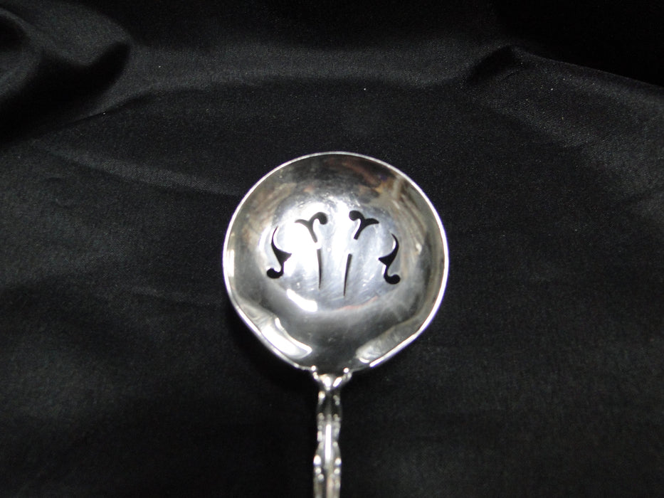 Reed & Barton Tara, Sterling, 1955: Bon Bon Pierced Spoon, 4 3/4" Long