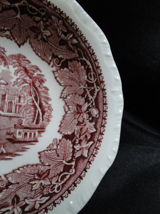 Mason's Vista Pink, Transferware: Coupe Cereal Bowl (s), 6 1/4"