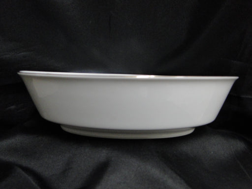 Noritake Courtney, 6520, Gold & White Scrolls: Oval Serving Bowl, 9 1/2"