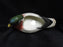Fitz & Floyd Essentials: Mallard Duck Shaped Box / Dish w/ Lid, 7 1/2" Long