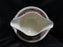 Mason's Vista Pink, Transferware: Round Gravy Boat w/ Att Underplate, Crazing