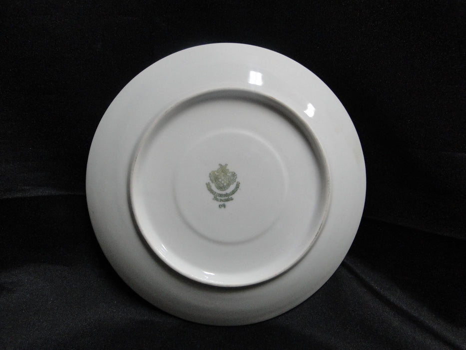 Schwarzenhammer White w/ Gold Trim: 5 7/8" Saucer Only, No Cup