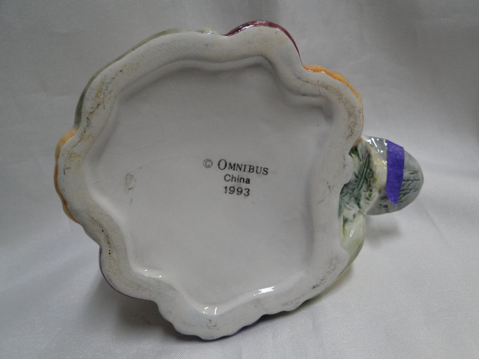 Fitz & Floyd Omnibus Harvest: Mallard Duck Shaped Sugar Bowl, 6", As Is