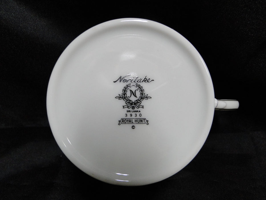 Noritake Royal Hunt, 3930, Plaid, Fruit, Animals: 2 1/2" Cup Only, No Saucer