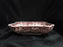 Mason's Vista Pink, Transferware: Rectangular Double Serving Bowls 11 1/4", Craz