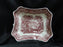Mason's Vista Pink, Transferware: Rectangular Double Serving Bowls 11 1/4", Craz