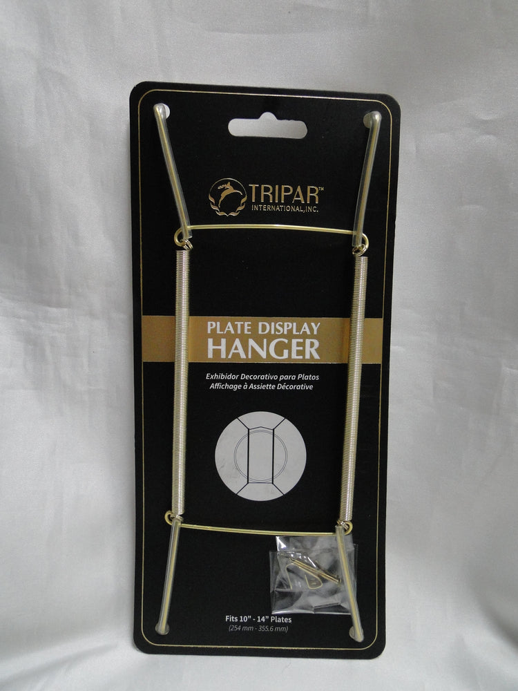 Tripar Brass Wire Display Hanger (s) for one 10" - 14" Plate